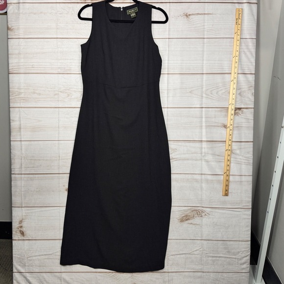 Eddie Bauer Dresses & Skirts - Eddie Bauer Black Sleeveless Y2K Dress 8 Classic Career Minimalist Work Dress